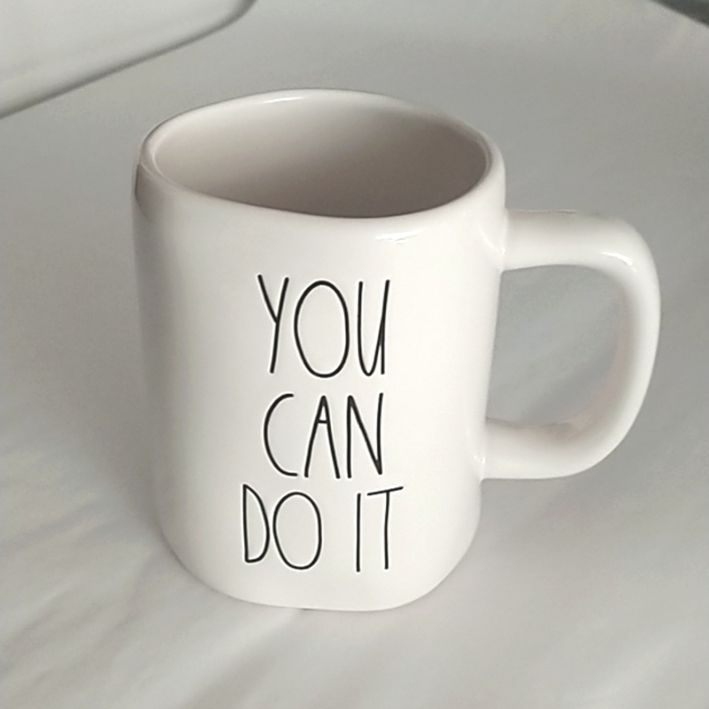 Rae Dunn " You Can Do It " Ceramic Coffee Tea Mug - Picture 2 of 3